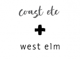 Coast Etc Pop-Up-Shop in West Elm!